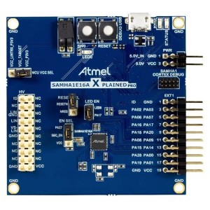 ATSAMHA1E16A-XPRO, Макетные платы и комплекты - ARM SAMHA1E16A-XPRO