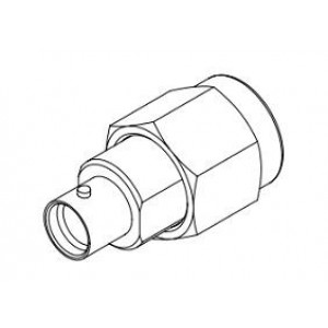 1112-6114, РЧ адаптеры - междусерийные SMP Male QB to SMA Male Adapter