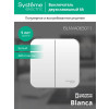 Выключатель 2-кл. ОП Blanca 6А IP20 (сх. 5) 250В с изолир. пластиной бел. SE BLNVA065011