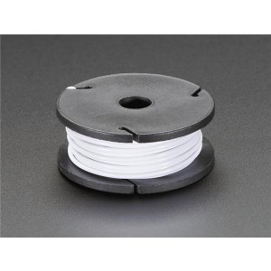 2984, Принадлежности Adafruit  Solid-Core Wire Spool - 25ft - 22AWG - White