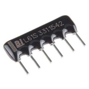 COM-10855, Принадлежности SparkFun Resistor Network - 330 Ohm (6-pin bussed)