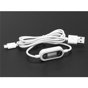 3388, Принадлежности Adafruit  Micro B USB Cable w/ display
