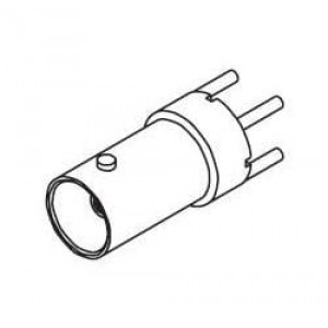 73101-0360, РЧ соединители / Коаксиальные соединители VERT JACK PCB 75 ohm