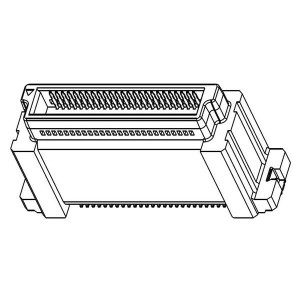 10138650-058202DLF, Межплатные и промежуточные соединители Double GND 32Gb/s Version