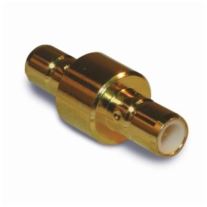 142244, РЧ адаптеры - внутрисерийные SMB JACK TO JACK ADAPTER GOLD