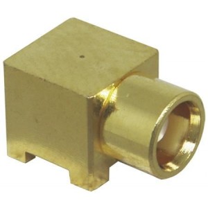 CONMCX002-SMD, РЧ соединители / Коаксиальные соединители MCX Female Right Angle Surface Mount