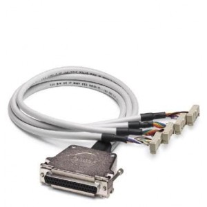 2302489, Кабели D-Sub CABLE-D37-M2.5/4X14/ 100/Y81P-O