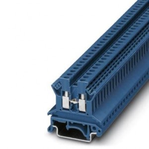 3003350, Клеммные колодки для DIN-рейки UK 2 5 N BU 5.2mm FEED-THRU BLUE