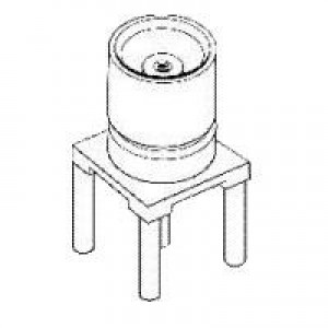 73100-0207, РЧ соединители / Коаксиальные соединители VERT JACK PCB
