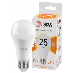 Лампочка светодиодная STD LED A65-25W-827-E27 E27 / Е27 25Вт груша теплый белый свет Б0035334