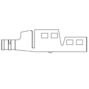 520464-1, Модульные соединители / соединители Ethernet 8 SDL RND SHIELD