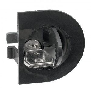 Замок пластиковый черный 30/32-16/13 IP31 PROxima lock-shrn-ip31