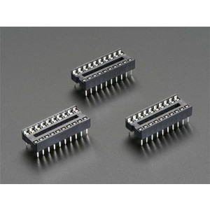 2204, Принадлежности Adafruit  IC Socket - for 20-pin 0.3 Chips - Pack of 3