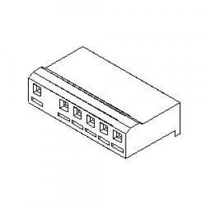 09-50-1053, Проводные клеммы и зажимы 3.96/7.92MM SPOX HOUSING NAT 519605