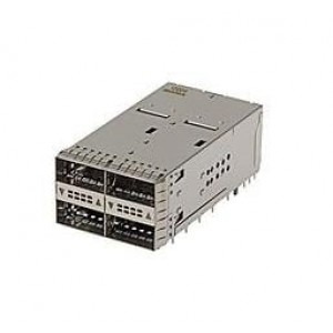 171722-7805, Соединители для ввода/вывода zQSFP+ Stkd 2x1 with 5W Cage