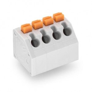 691412320006, Фиксированные клеммные колодки WR-TBL Terminal block - Screwless Push IN - THT