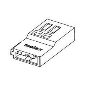 47634-2000, Соединители для ввода/вывода HSG FOR SLIMLINE SATA POWER CBLE CON