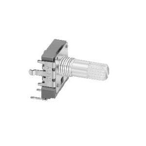 RV141F-40E3-18BL-B10K-004, Потенциометры Linear 18mm 10K PC MOUNT