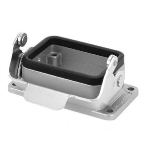 C146 10F006 000 1, Сверхмощные разъемы питания Housing Bulkhead Mount Heavy Mate