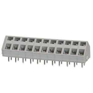 TBL007A-500-11GY, Фиксированные клеммные колодки Terminal block, screwless, 5.00, 45 , 11, Gray