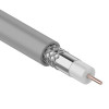 Кабель коаксиальный RG-8X, 50 Ом, CCS/Al/Al, 75%, 100м, INDOOR, серый