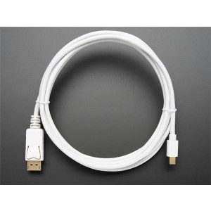 1698, Принадлежности Adafruit  Mini DisplayPort to DisplayPort Cable - 10 ft/3 meters - White