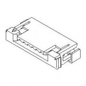 52207-1733, Соединители FFC и FPC 1.0 FPC ZIF 17Ckt Sn-Ag-Bi