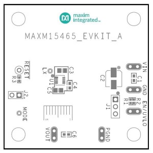 MAXM15465EVKIT#, Средства разработки интегральных схем (ИС) управления питанием Evkit for MAXM15465, 4.5V to 42V Input, 3.3V, 300mA Output, Integrated Inductor, Compact Step-Down Power Module