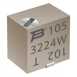 3224X-2-502E, Подстроечные резисторы - для поверхностного монтажа 4mm 5Kohms 10% Square Cermet Sealed