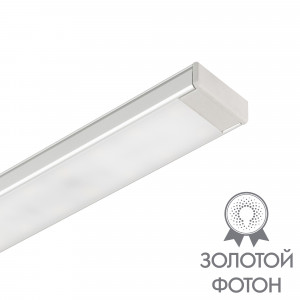 SP-TOCCO-L1200-20W DAY4000, Накладной линейный светильник с сенсорным управлением и возможностью диммирования. Мощность 20 Вт, св поток 1400 лм, 70 лм/Вт, дневной 4000 K, CRI>85, угол 120°, напряжение питания 24 В. Серебристый линейный корпус из алюминия, экран пластик. Размер: длин