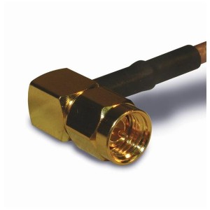 132123, РЧ соединители / Коаксиальные соединители SMA R/A PLUG 174 316 B7805A GOLD