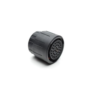 RTS6BS18N32SHEC03, Стандартный цилиндрический соединитель Strt Plug w endcap 32 POS SZ 18 Socket