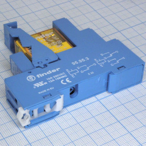 49.52.8.230.0060, Интерфейсный модуль на базе реле 40.52, 8A, 230VAC, 28kОm