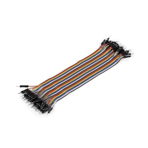 MIKROE-2315, Ленточные кабели / Кабели IDC Ribbon Cable 40-wire Male/Male 20 cm