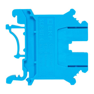 Клеммная колодка винтовая 4 UT синяя