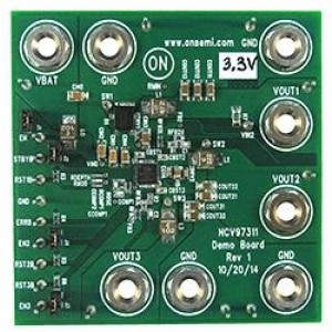 NCV97311MW33GEVB, Средства разработки интегральных схем (ИС) управления питанием EVALUATION BRD