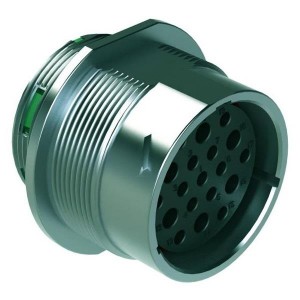 AHDM04-24-19SN, Стандартный цилиндрический соединитель SZ 24 RCPT 19 POS SOCKET STND ARGMNT