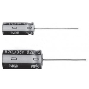 UPM1E561MHD6, Оксидно-электролитические алюминиевые конденсаторы - С радиальными выводами 25volts 560uF AEC-Q200