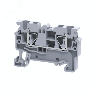 Клемма проходная пружинная OptiClip CX-4-I-BU-32A-(0,2-4)-синий (100шт) 289714