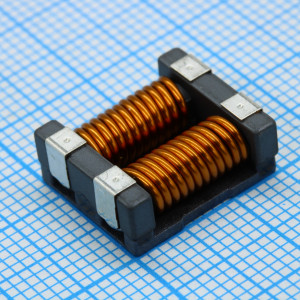 ACM1513-551-2PL-TLHF, Синфазный дроссель двухобмоточный 550Ом 100МГц 10A 0.004Ом для поверхностного монтажа лента на катушке