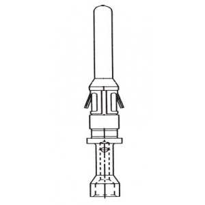 RC28M1D28, Стандартные цилиндрические контакты Crimp Socket Contact 28-30 AWG