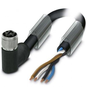 1089977, Кабели для датчиков / Кабели для приводов 4POS Power Cable Cable Length 1m