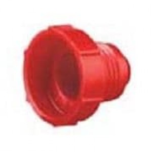 PD-60 (HDPE), Арматура для кабелепроводов и принадлежности THREAD PLASTIC PLUG RED .50X.81X.25