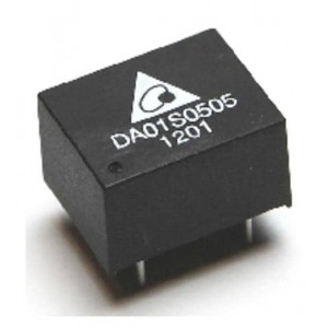 DA01S2412A, Преобразователи постоянного тока в постоянный с изоляцией DC/DC Converter, 12Vout, 1W