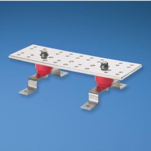 GB4B0624TPI-1, Кабельный монтаж и принадлежности Grounding Busbar, BICSI 1/4" x 4" x 20"