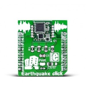 MIKROE-2561, Инструменты разработки многофункционального датчика Earthquake click