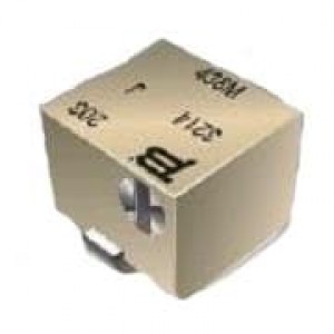 3214J-2-103E, Подстроечные резисторы - для поверхностного монтажа 4mm SQ 10K
