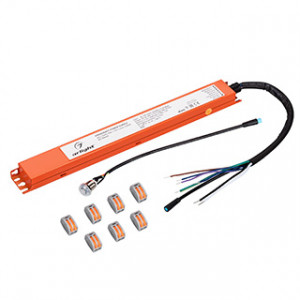 ARJ-EMG-8W-1.5H-LIION-LONG, Блок аварийного питания с гальванической развязкой для светильников мощностью до 60Вт. Входное напряжение 100-264 VAC. Выходные параметры: 8 Вт, 30-60 В, 133-266 mА, PF >0.5. Ток заряда батареи 250мА.