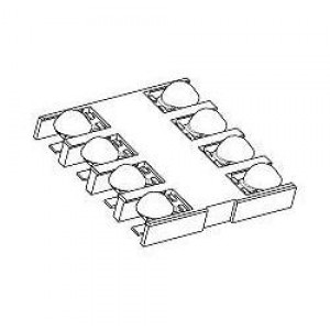 47494-0001, Соединители для карт памяти ASSY FOR 8 CKT MEGA 8 CKT MEGA SIM CONN.