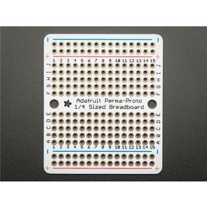 589, Принадлежности Adafruit  Perma-Proto Quarter Sized Breadboard 3ct